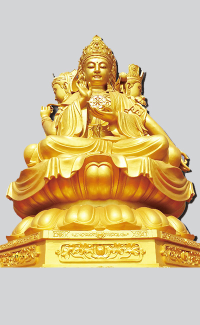 Shanxi Tunliu 9.96m Bronze Statue of Avalokitesvara